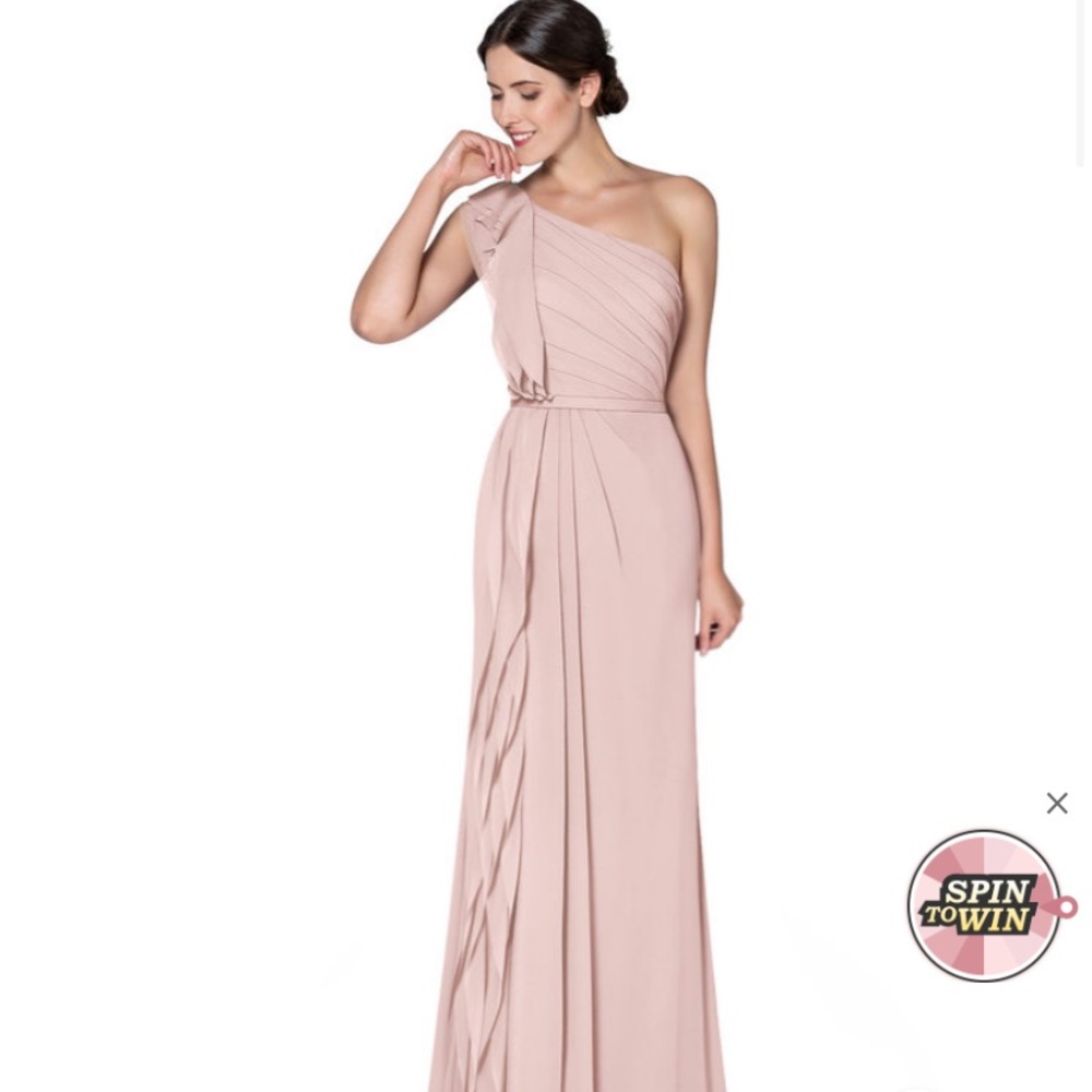 Azazie Sharon in Dusty Rose